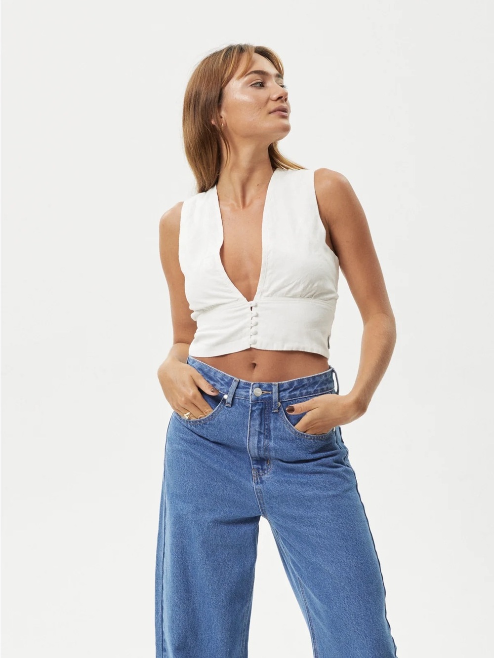Afends LILO button up top